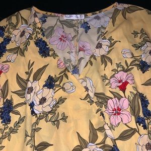 Heart Hips yellow blouse